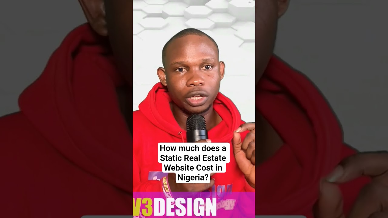 How much does a Static Real Estate Website Cost in Nigeria? 