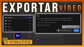 The RIGHT WAY to EXPORT a video in Premiere Pro