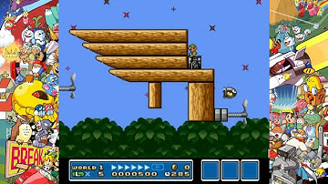 SMB3 for Super Mario All-Stars Custom Level #456 - Sample Ship