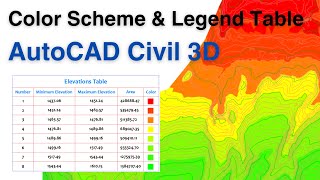 Surprisingly EASY Way to Master Color Scheme in Civil 3D