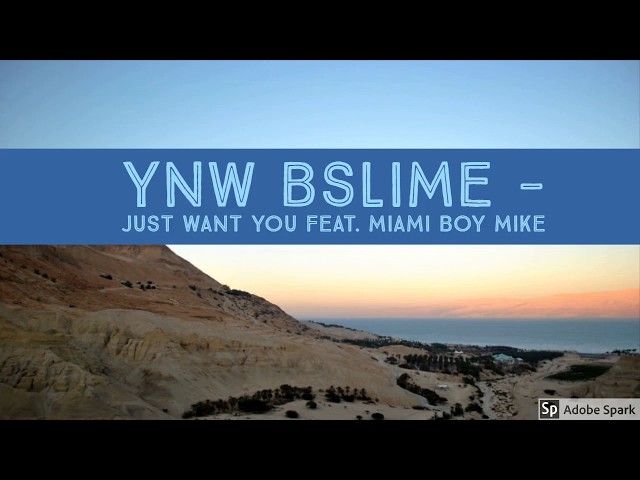 YNW BSlime "Just Want You" (Remix) Feat. Miami Boy Mike