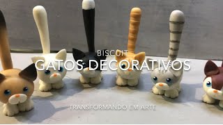 GATOS BISCUIT - TRANSFORMANDO EM ARTE