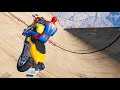 GTA 5 Spiderman Crazy Longest Jumps Fails/Ragdolls (Euphoria Physics, Funny Moments) vol.2