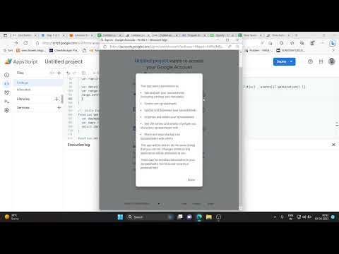 Getting Google Calendar events on Google Sheet using App script