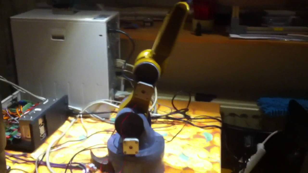 mach3 robot arm control