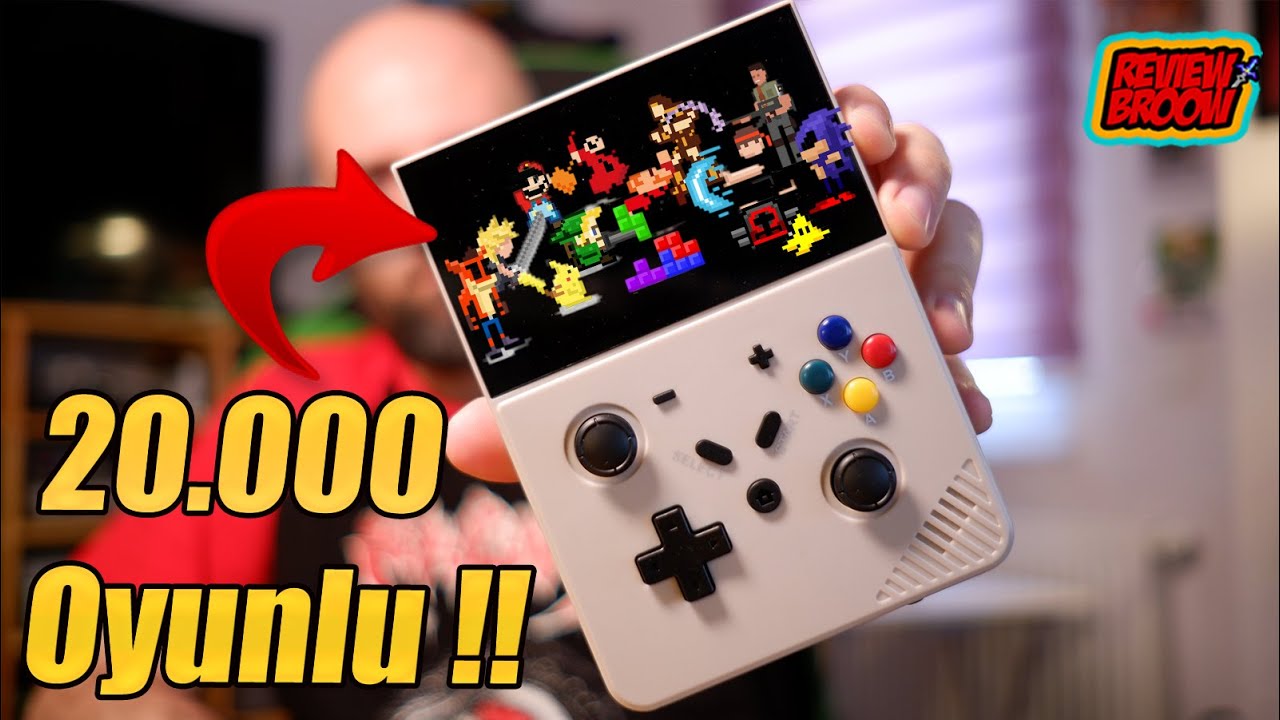 R43 PRO M18 İncelemesi: 20.000 Oyunlu Retro El Konsolu! - YouTube