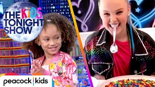 JoJo Siwa Takes on the Hosts in the JoJolympics! | THE KIDS TONIGHT SHOW