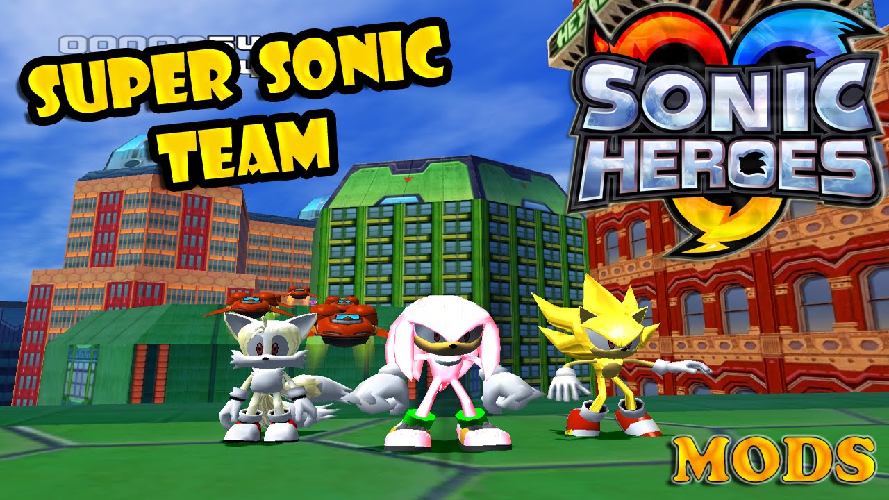 Скачать моды на игру sonic heroes