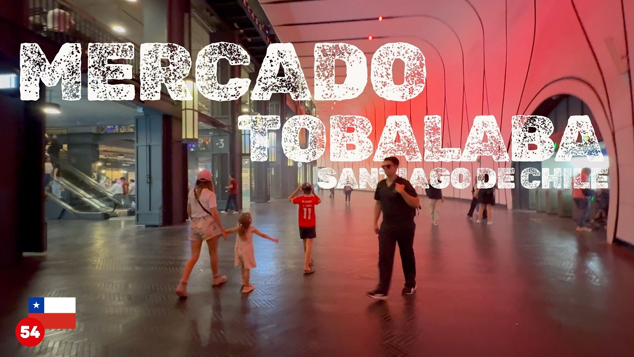 SANTIAGO DE CHILE & TALCA | Mercado de TOBALABA |  Últimos kilómetros en CHILE [EP. 54 T1]
