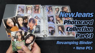[Photocard] NEWJEANS - Photocard Collection (Part 3) Revamping Binder + OMG Fansign + Bunnies Camp