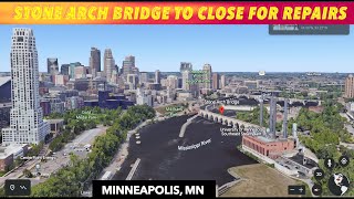 Stone Arch Bridge To Close For Repairs