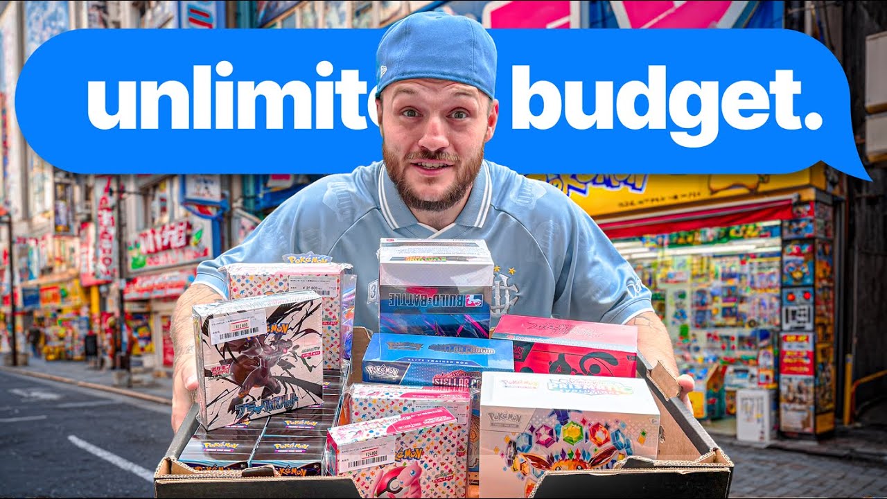 Pokemon Hunting In Japan With Unlimited Budget!