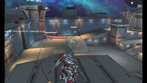 Exteel spear + smg ( with Cannon )