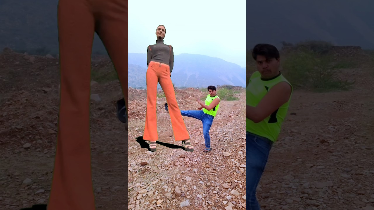 OMG 😲 VFX video 💥/  sand sculpture effect video 🏃💃 