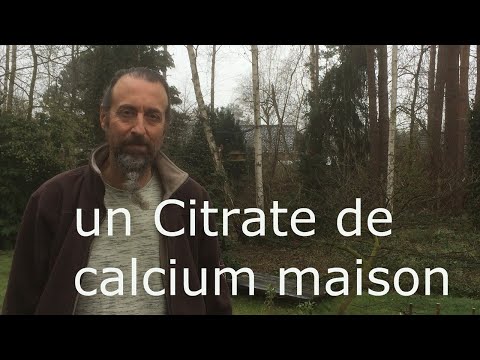 Vidéo: Citrate De Calcium - Propriétés, Utilisation, Dommages