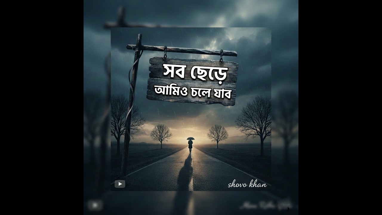 সব ছেড়ে আমিও চলে যাব | Shob Chere Amio Chole Jabo | Emotional Bangla Song 2026