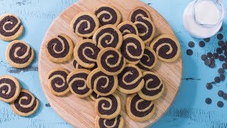 Vanilla Chocolate Swirl Cookies Recipe