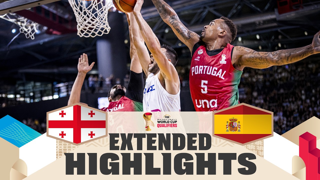 Greece ๐ฌ๐ท v Portugal ๐ต๐น | Extended Highlights | FIBA Basketball World Cup 2027 European Qualifiers