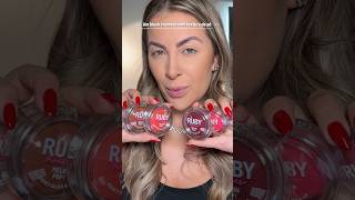 Blushes melon pop de ruby kisses #maquiagem #resenha #rubykisses