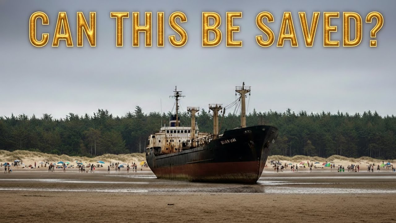 Restoring a 100,000-Ton Giant Cargo Ship