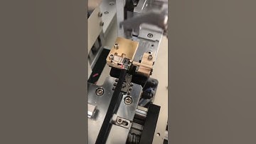 Semiautomatic Stripping Soldering machine #solderingmachine #machine