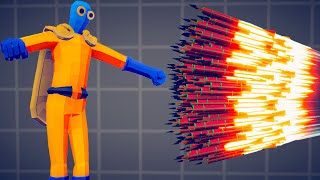 SAITAMA ONE PUNCH MAN vs OP EVERY UNIT - Totally Accurate Battle Simulator TABS