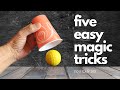 Five Easy Magic Tricks You Can Do Tricks You Can Do At Home Easymagictricks Magictricktutorial Five Easy Magic Tricks You Can Do Tricks You Can Do At Home Easymagictricks Magictricktutorial