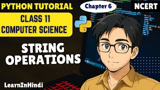 String Operations | String in Python | Class 11 Computer Science | python for beginners