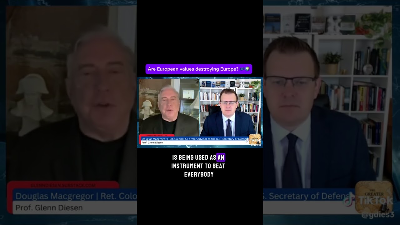 'European values' are destroying Europe?