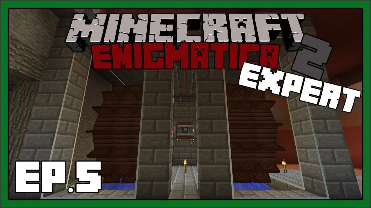 Enigmatica 2: Expert - EP5 - Water Wheels - Modded Minecraft 1.12.2 ...