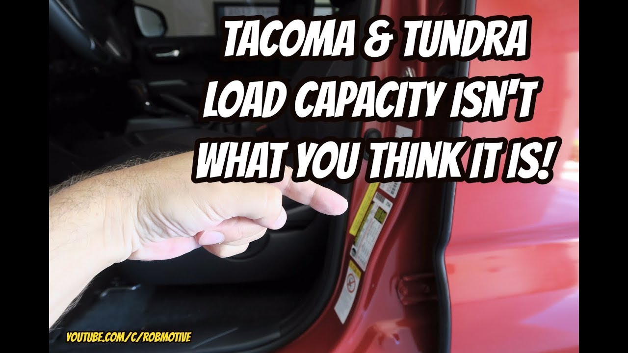 How Much Weight Can A Tacoma Tailgate Hold