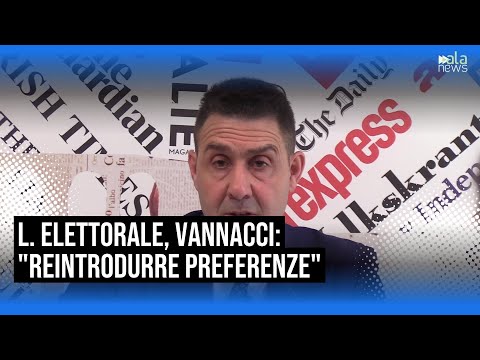 Video Legge elettorale, Vannacci: Reintrodurre preferenze. E poi cita Mussolini