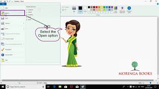 MS Paint - How to Open a Saved file in MS Paint in Windows 10