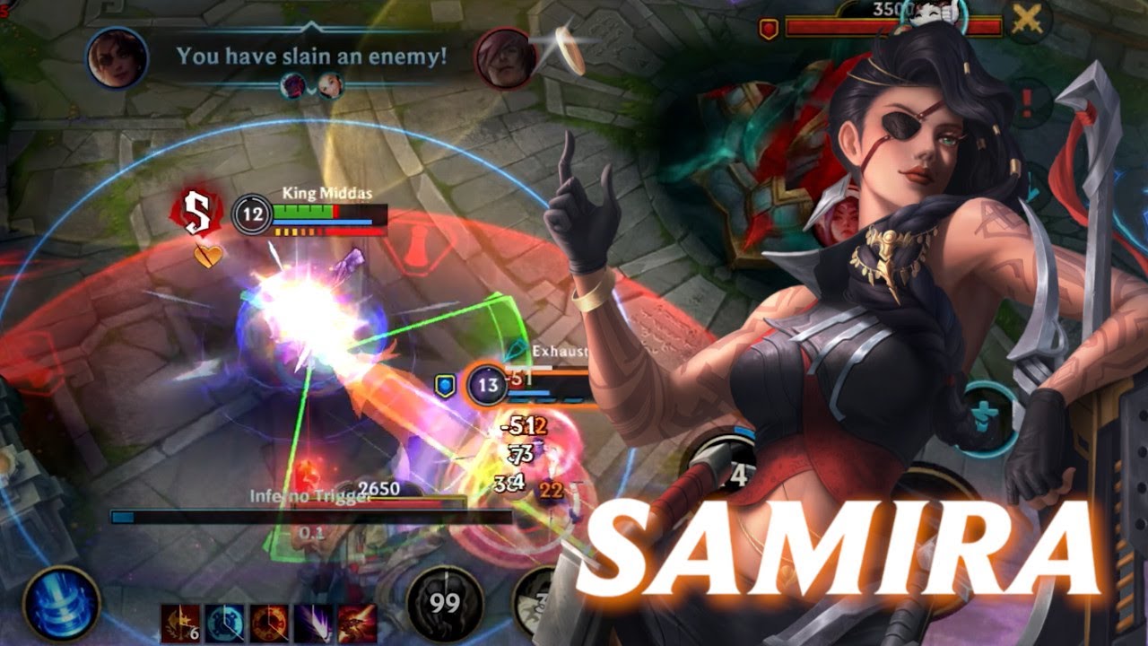 AUTOFILL ADC?? NO PROBLEM!! I'LL PICK AD KATARINA -- WILD RIFT SAMIRA GAMEPLAY CARRY