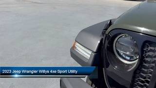 2023 Jeep Wrangler Willys 4xe Sport Utility Fresno  Clovis  Visalia  Hanford  Tulare