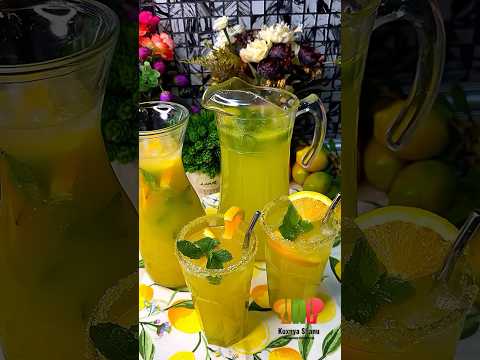 Apelsinli Limonad tayyorlaymiz