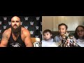 Talking to Braun strowman wwe universal champion.