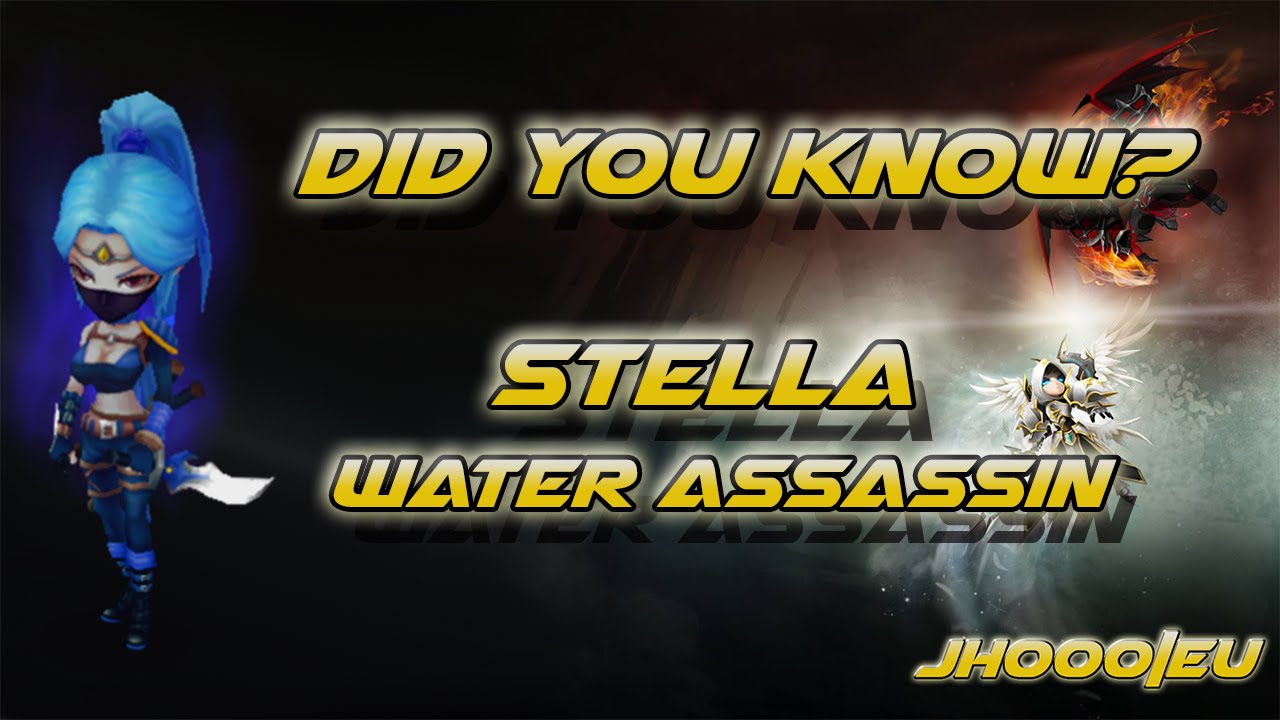 JhoooEU Summoners war Stella the Water Assassin YouTube