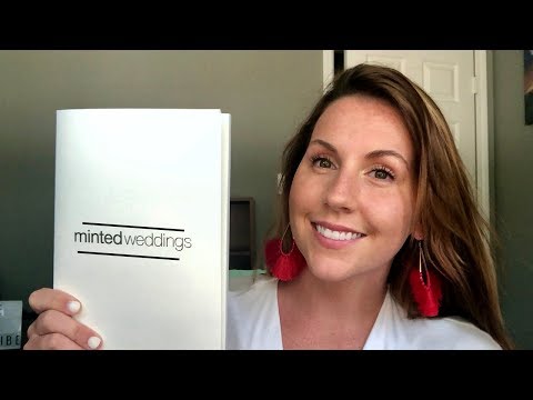 minted-wedding-sample-kit-unboxing-|-wedding-invitations-|-lauren-stevens