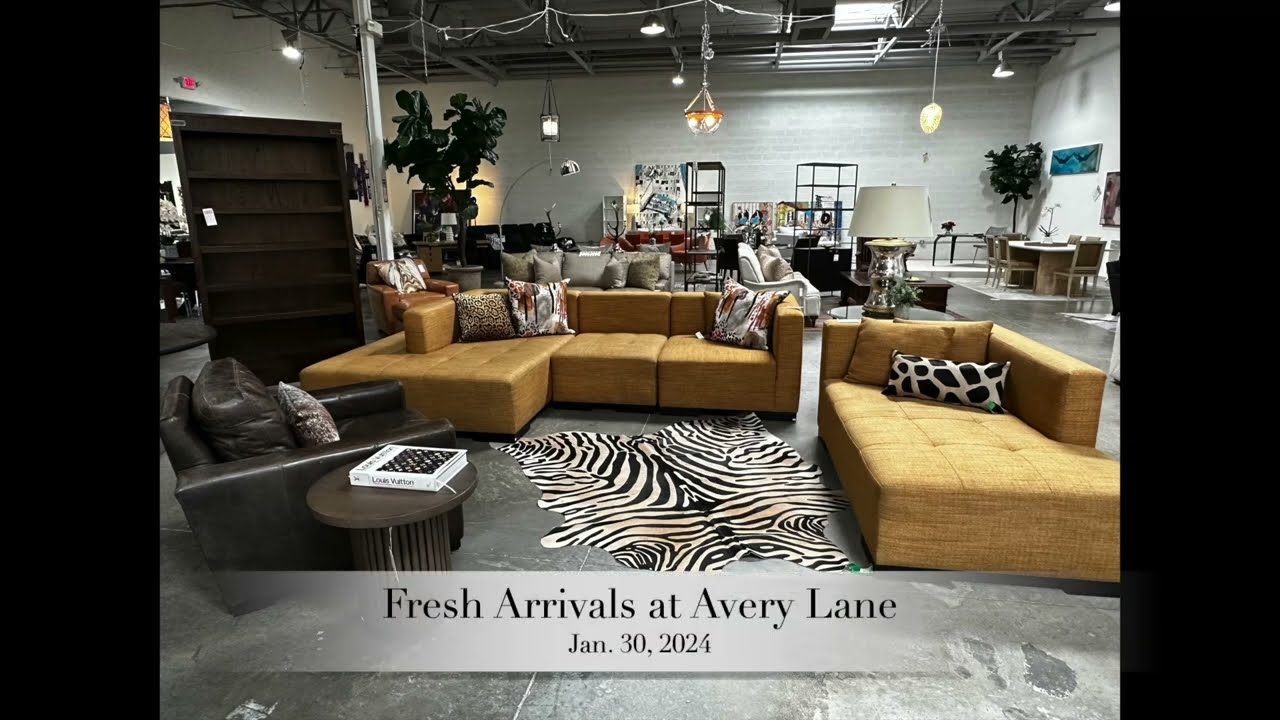 Fresh Furniture Arrivals at Avery Lane