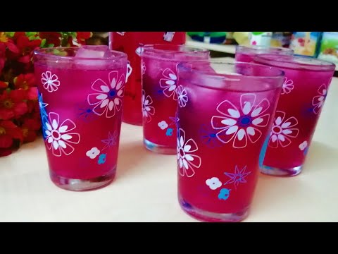 شراب الورد المنعش لهالايام الحارة