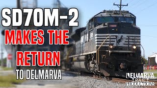SD70M-2 Makes the Return to Delmarva!