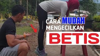 Bikin betis kecil tanpa alat