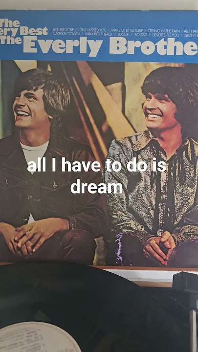 {Old Lp} Everly Brothers : all I have to do is dream