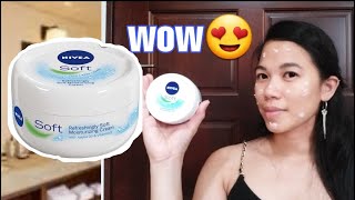 NIVEA SOFT MOISTURIZING CREAM REVIEW