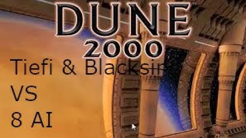 Tiefi and Blacksir get overrun by 8 AI | OpenRA