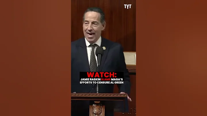 Jamie Raskin SLAMS The GOP's Resolution To Censure Al Green