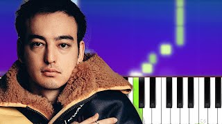 Joji - Ew Piano Tutorial