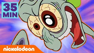 SpongeBob Schwammkopf | 35 Minuten zu Thaddäus' SCHLIMMSTEN Tag! | Nickelodeon Deutschland