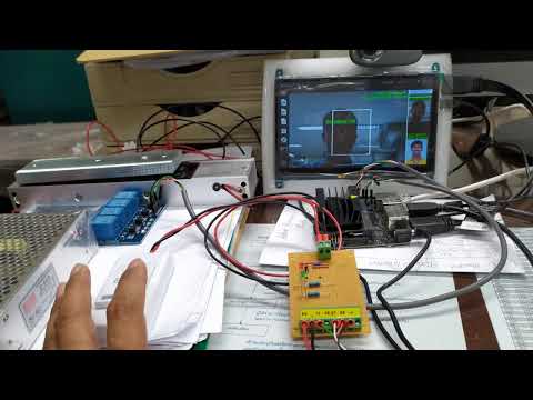 Nvidia Jetson nano (face recognition access control)
